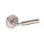 La Conner Full Dummy Lever with Stepped Round Rose in Venetian Bronze-1153365814