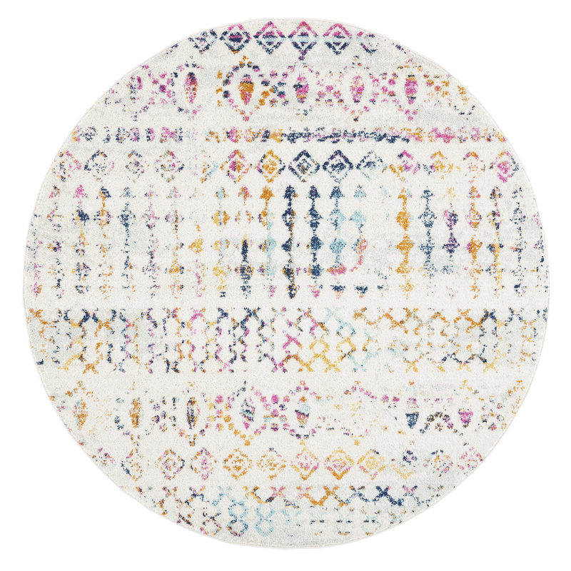 Tapis ivoire Lorenco, Rond 6 pi 7 po