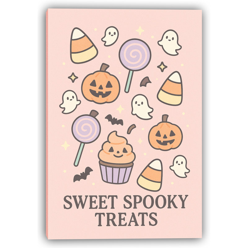 Sweet Spooky Treats - Art mural sur toile tendue