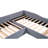 Upholstered Daybed In Gray With Trundle And Drawer - Twin Sized, Plywood Made, Complements Modern Decor Size, Craftsmanship, Fits Homes-749934202