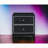 Black & Silver Accent Table with Diverse Practical Usage Features