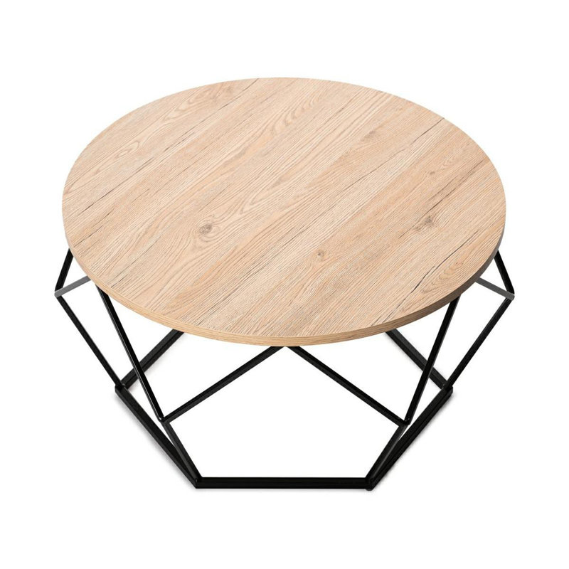 Alekos Abstract Coffee Table, Beige