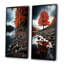 «Canada Autumn Tranquility», 2 pièces sur toile-790537907-790537896