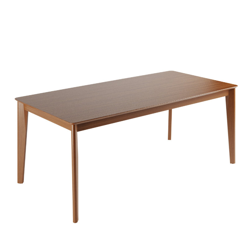 Table de salle à manger Tudor, Brun, L 35,24 po x L 70,87 po