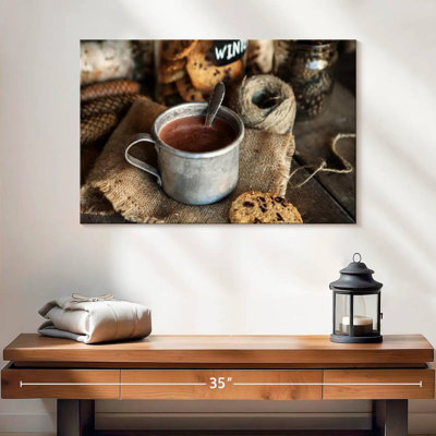 Hot Chocolate And Cookie