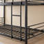 Lit simple en bois avec lit gigogne simple, gris-1369025357