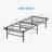 Jasleene 14'' Steel Bed Frame-1048950838