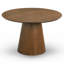 Palamedes Solid Wood Round Table in Walnut