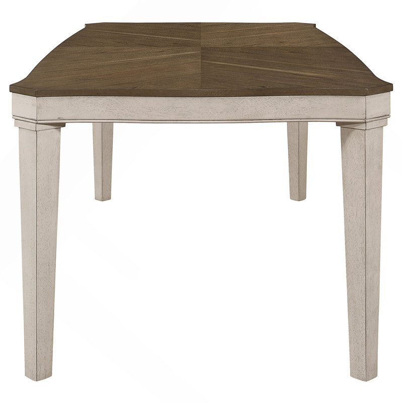 Seaside Nutmeg And Rustic Cream Dining Table