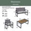Ensemble de meubles de patio 4 pièces avec balcon et véranda-1511725328-1511725546