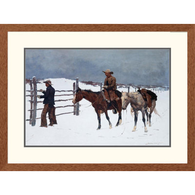 " The Fall Of The Cowboy " by Frederic Remington