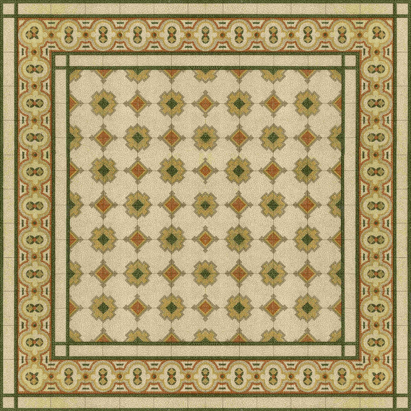 " Italian Mosaic II " by Vision Studio, 12" H x 12" W  