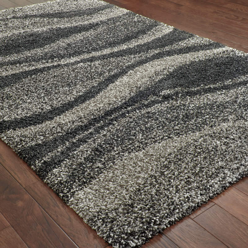 Angiens Abstract Indoor Rug, Rectangle 5'3" x 7'6"