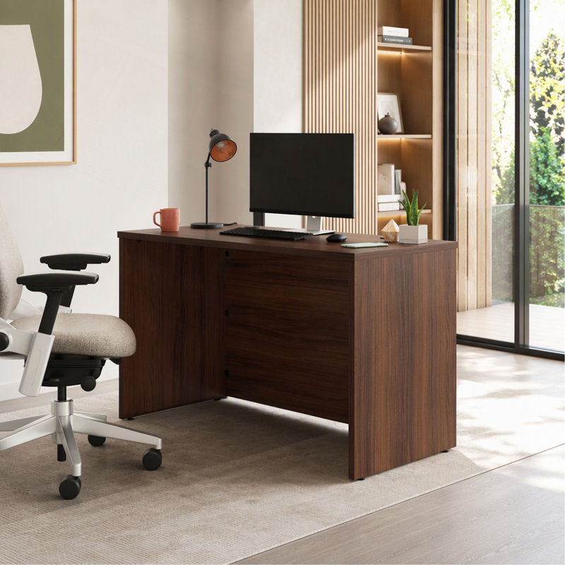 Ensemble de bureau et classeur latéral, finition