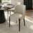 6 - Person Dining Table Sets With Round Table & 6 Upholstered Side Chairs-2068868676