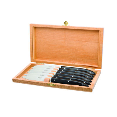 Capucin 6 - Piece Stainless Steel Steak Knife Set