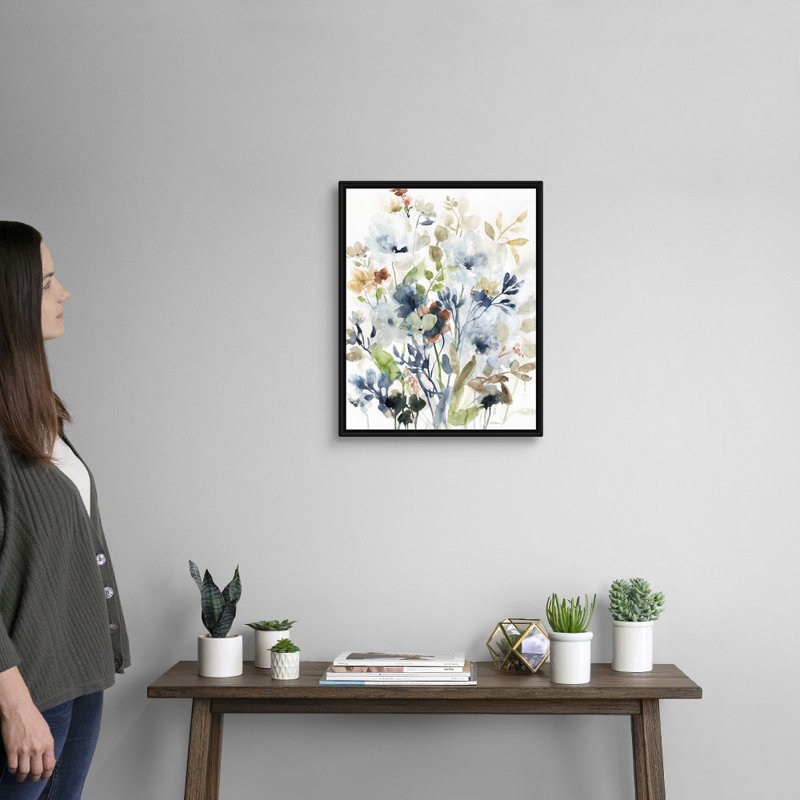 Holland Holland Mix I - reproduction d'art sur toile, Cadre flottant noir, H 21,7 po x l 17,7 po x P 1,75 po