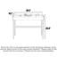 Bureau de table en pierre frittée Light Luxury-141696335