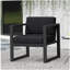 Fauteuil simple de style moderne pour salon
