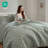 Premium Sage Green Bedding Sets, Polyester With Farmhouse Charm, Ideal For All Seasons