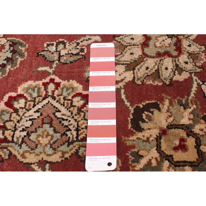 Tapis rouge foncé Finest Agra Jaipur 4 pi 1 po x 6 pi 0 po