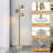 Crevan 62" Modern Metal And Marble Tree Floor Lamp For Living Room/Bedroom-1425435535