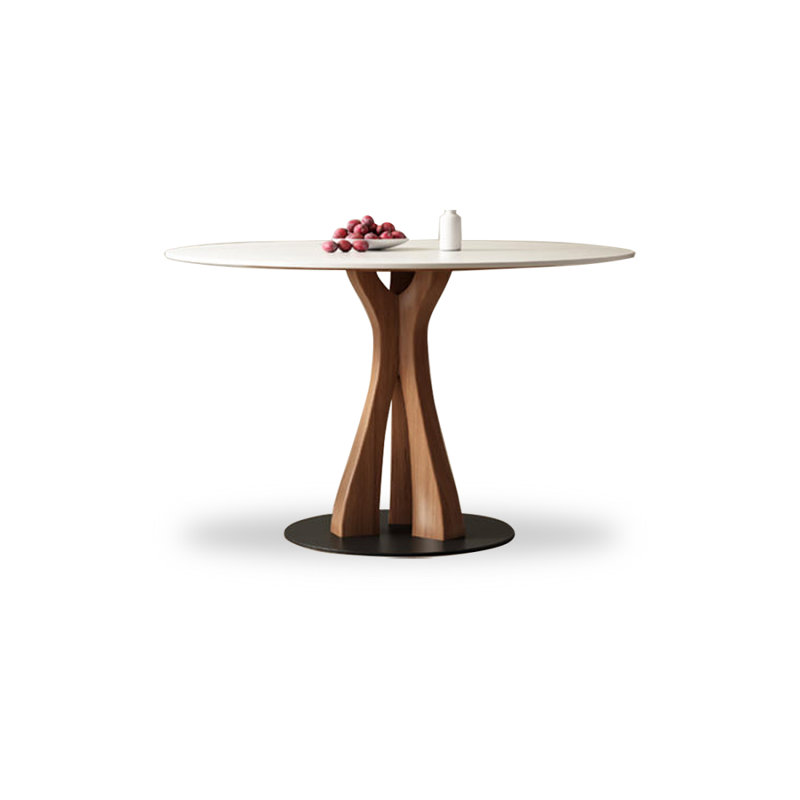 Table de salle à manger blanche, H 29,53 po x L 39,37 po x l 39,37 po