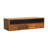 Solid Wood Amber Open Media Unit