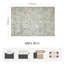 Tapis lavable rétro Tribal Cashmere-1675246384