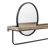 Metal Flat Mirror with Shelves-1727019371