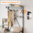 Solid Wood Coat Rack, Hall Tree With Bench And Shoe Storage Parent-Child Coat Rack Shoe Bench-114195166