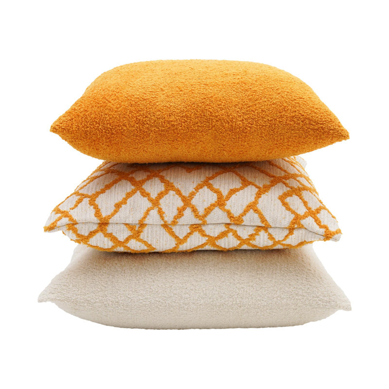 Square Cushion, White
