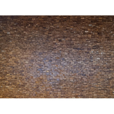 Teak Stone Reclaimed Teak Wall Panel- MB 007