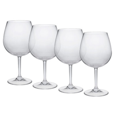 Verre à vin à pied en plastique 23 oz incassable Branstetter