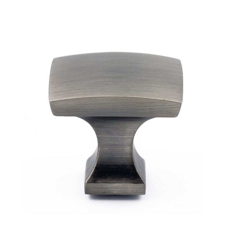Poignée carrée Expression, Nickel antique