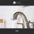 Lotto Two-Handle Centerset Bathroom Faucet with Drain Assembly - Brushed Nickel-58635870
