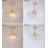 Modern Glass Ceiling Light,5 Light Nordic Bubble Ball Swirled Glass Globe Chandeliers Gold Light Fixtures For Bedroom Dining Room Living Room Kitchen Entryway D25.2in Ul Listed-469218538