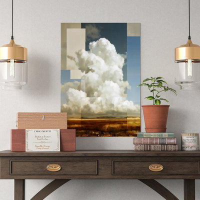 Canvas Wall Art Cloudy Sky Landscape Art Print Poster Vintage Poster Print Home Decor