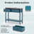 Farmhouse Style Console Table With 2 Drawer And Bottom Storage Shelf-1110282808