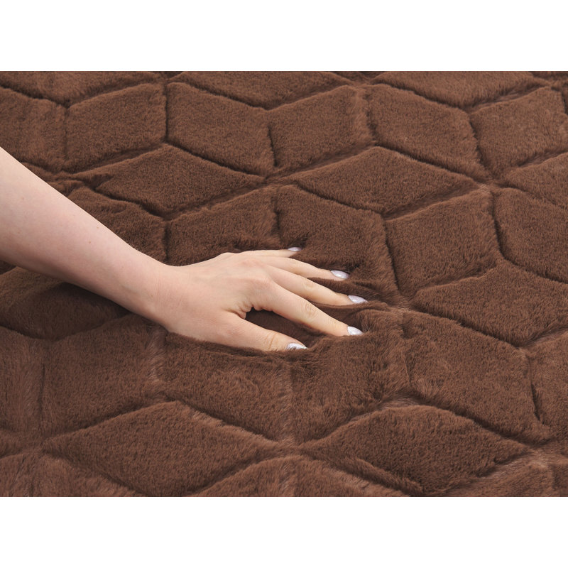 Mehriban Geometric Hand Woven Area Rug, Rectangle 160 x 230 cm
