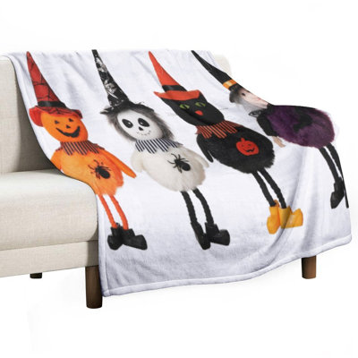 Jeté en flanelle Halloween
