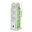 140cm H X 1cm W PVC Wood Plastic Board + Co-extruded Board + ABS No Subject Kids Bookcase