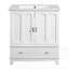 Meuble-lavabo 30 po avec lavabo en céramique-391094993