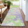 Machine Washable Indoor/Outdoor Cinead ACN1713 Lavender Rug