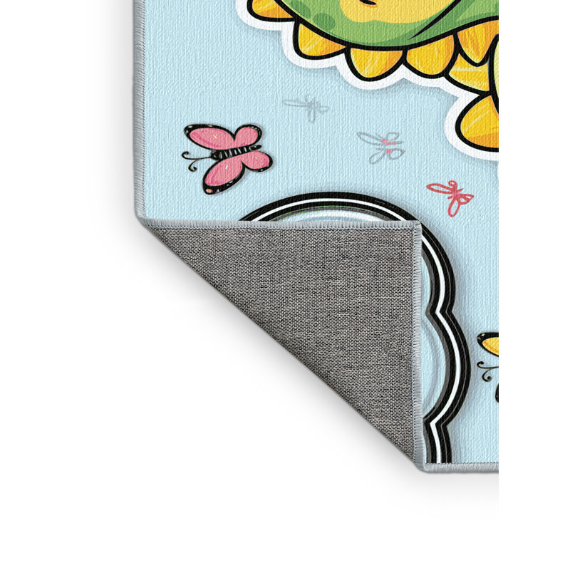 Tapis lavable pour animaux Zoomie Kids, Rectangulaire 7 pi x 10 pi