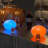 Eiren LED Oblate Ball Light, RGB Colour Changing Lamp with Remote, Rechargeable Bar Table Decor Light-1483318121