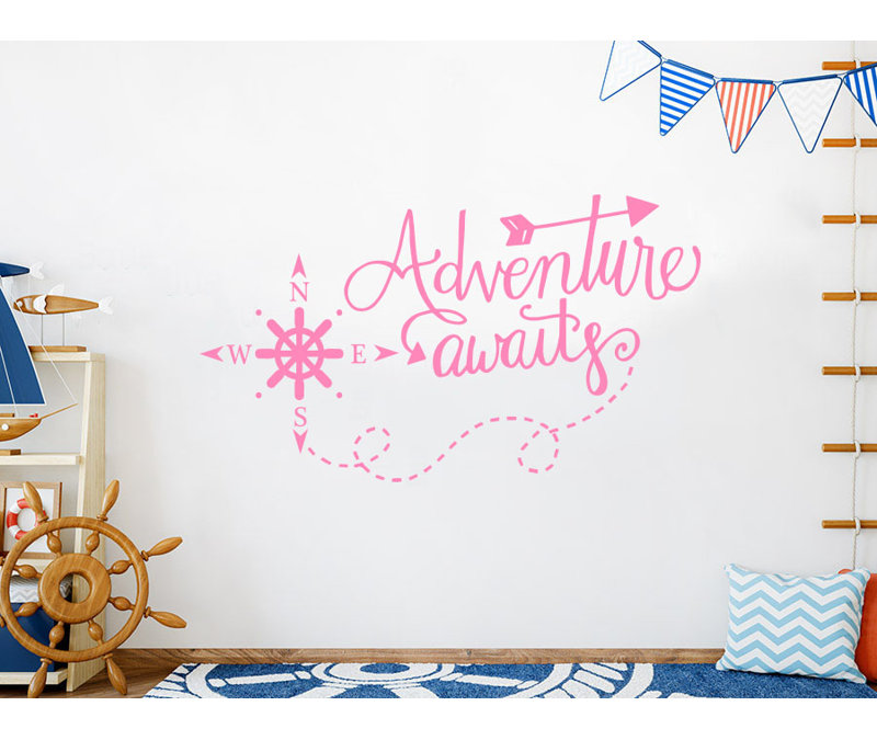 Plants & Flowers Wall Sticker / Decal, Soft Pink