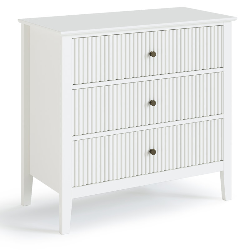 3 Drawer 80cm W Dresser