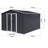 Metal Garden Sheds 8Ftx10ft Outdoor Storage Sheds Dark-Grey-117289649-117289652