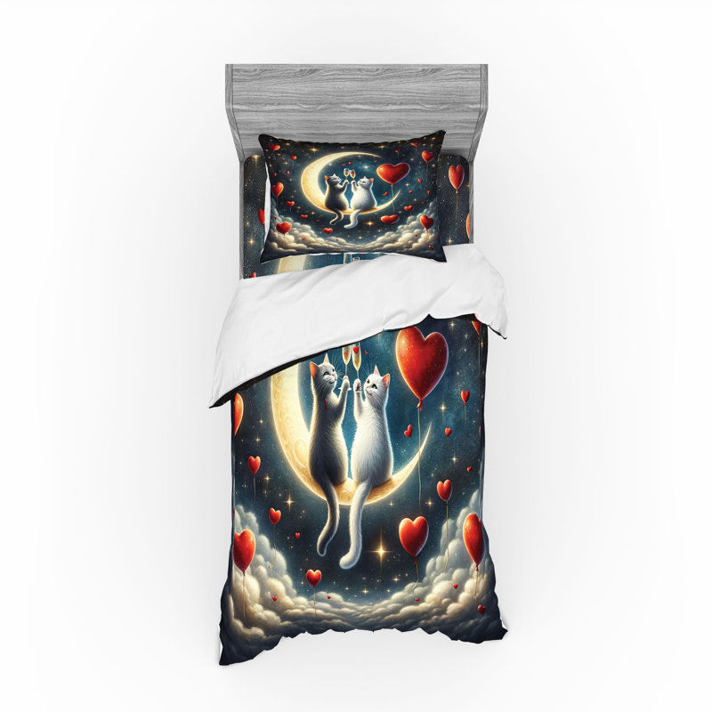 Polyester Duvet Cover, Twin Extra Long Duvet Cover + 2 Additional Pieces